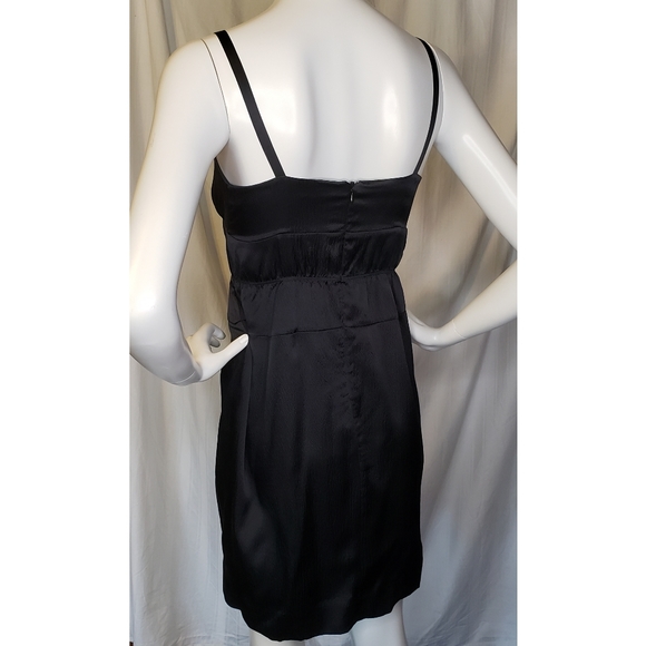 NWT J. Crew Serenade Silk Dress in Black - Picture 3 of 4